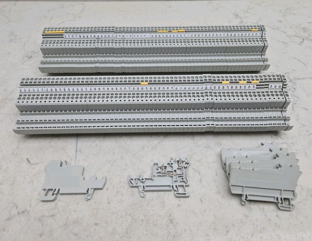 125 Pack Allen Bradley 1492-LS2-3 3-Conductor Sensor Block Base 250V AC/DC 17A