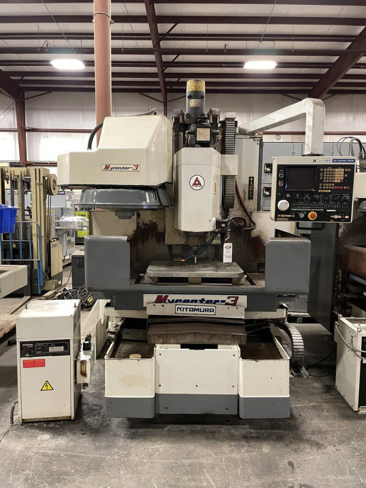 Lot 588  Kitamura MyCenter 3 CNC Vertical Machining Center 60-4000RPM 10HP