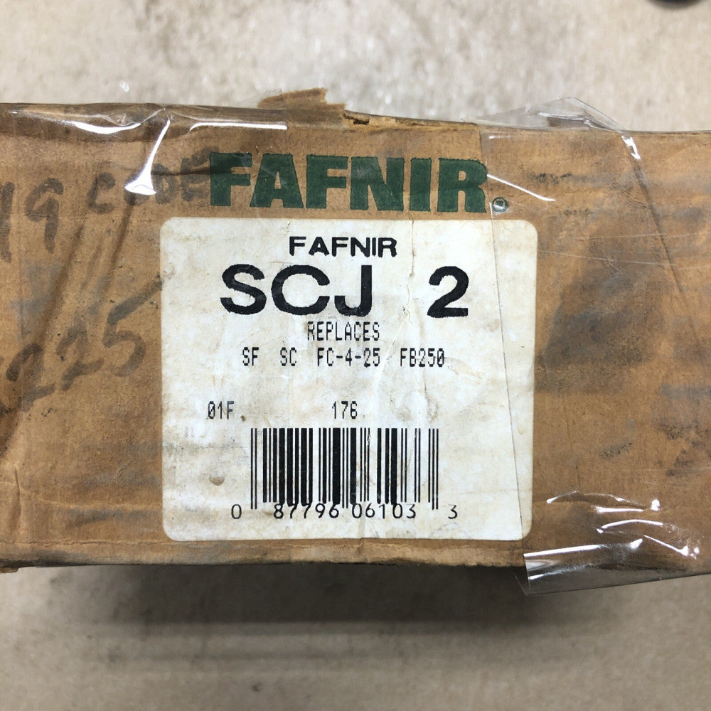 Fafnir Ball Bearings - Flange Housing SCJ2 W/ FAFNIR Bearing