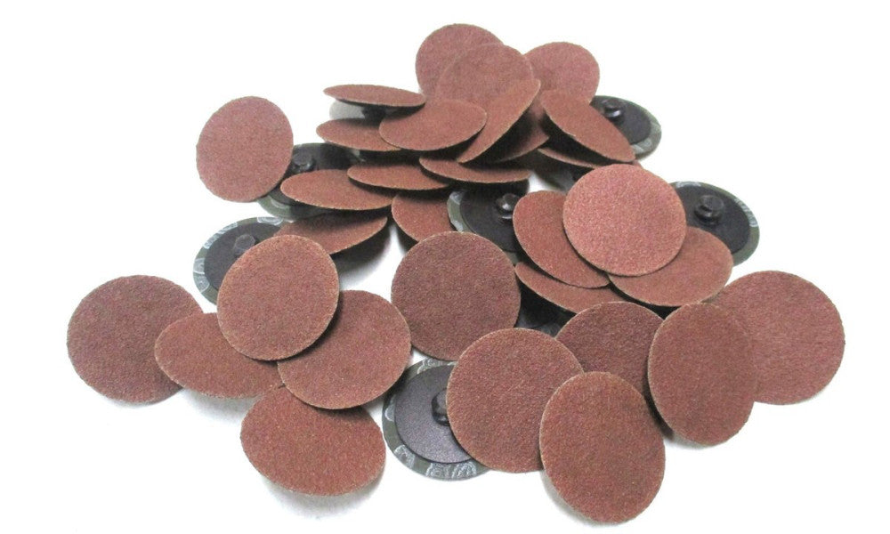 Wendt (62025) 1-1/2" Diam 80 Grit Type R A/O Mini Resin Fibre Disc - 40 QTY