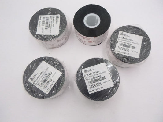 5 Pack Plastic Core Ribbons for ADTP1, ADTP2, & 9800 Series Tabletop