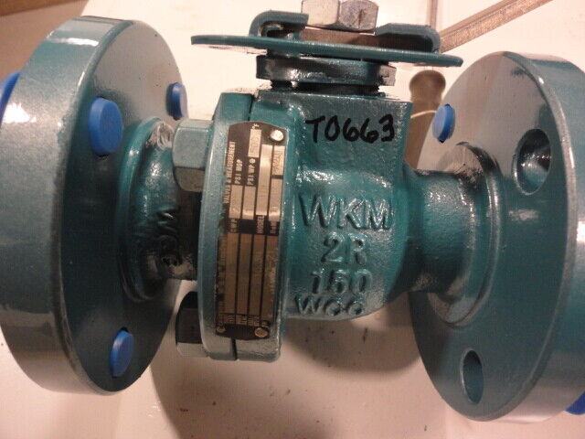 WKM Cameron Fig. 310F Ball Valve | 2" 150 RF Flanged RP | Lever Operated