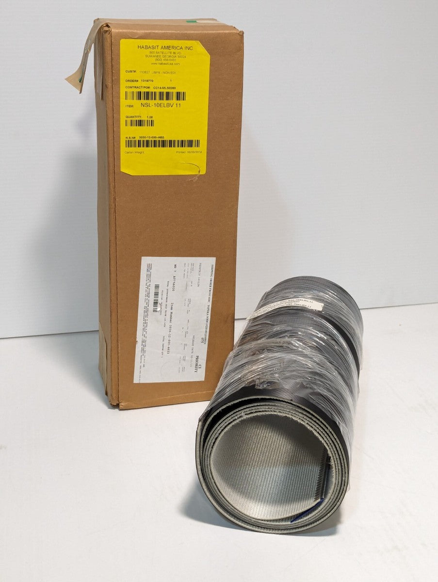 Habasit 3030-12-000-4653 NSL-10ELBV11 Tub Inductor Belt, 15x91"
