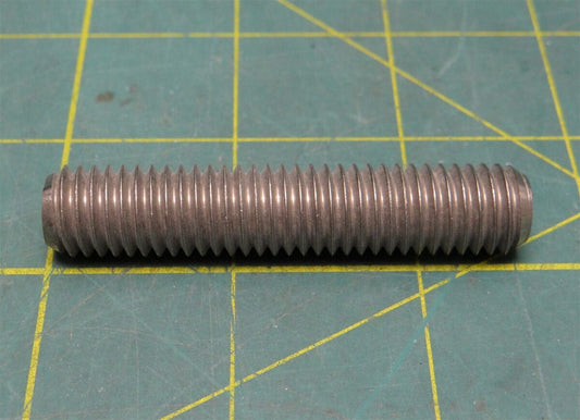 1/2"-13 x 2-1/2" Fully Threaded S Monel NiCu Nickel Copper Stud Bolt Rod