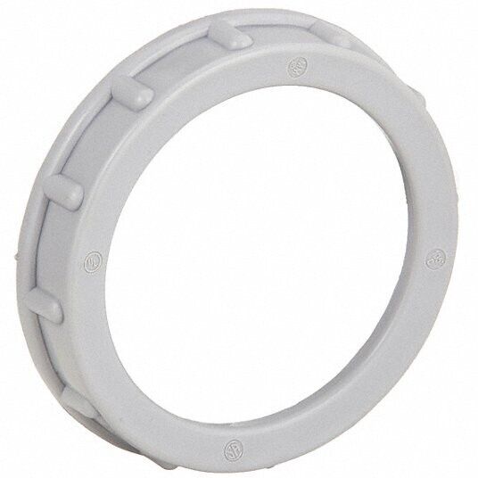 (Lot of 14)  4" Insulating Bushing Rigid Conduit PVC Gray ARLINGTON 449