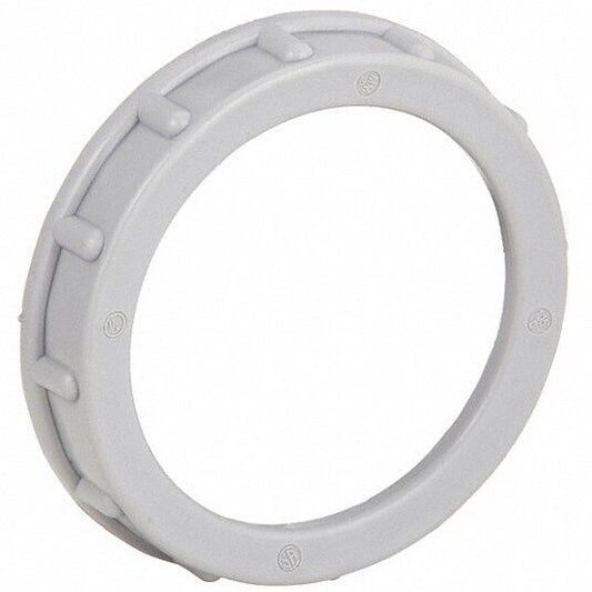 (Lot of 14)  4" Insulating Bushing Rigid Conduit PVC Gray ARLINGTON 449