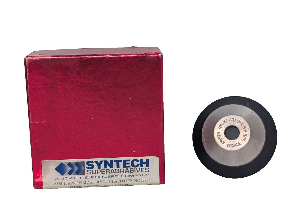 Jowitt & Rodgers Syntech Superabrasives CBN-150-V16 Wheel, 8276RPM Max, 12231504
