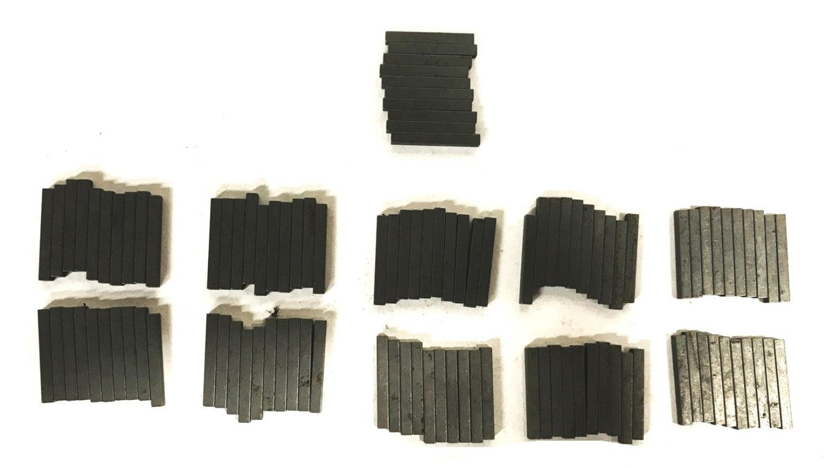 Unbranded 1/8 inch x 1 inch Square Machine Key Dowel Pin [Lot of 110] NOS
