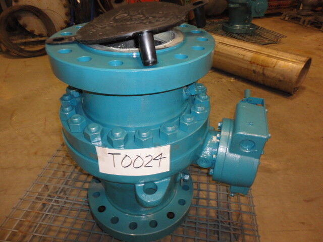 WKM Cameron Ball Valve 10" 600 RF Flanged Full Port Trunnion 370D4 W/ GO & HW