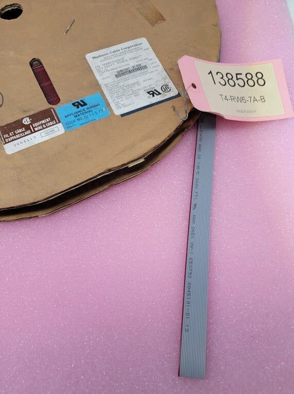 100 Feet - Madison Cable Corp - 16WDY00001P - Cable, Ribbon, 300V. 28-16C.