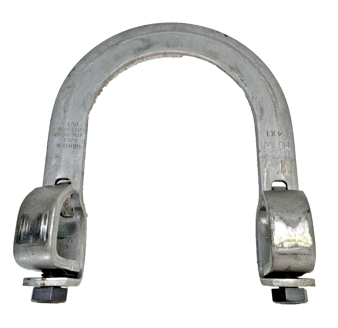 Eaton B-Line TOLCO Fig. 1001 4" x 1" Seismic Lateral Sway Brace, Plain Steel