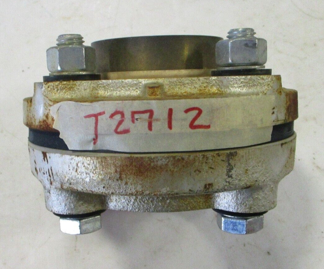 WATTS LF3100M3 3" Dielectric Galvanized Iron Flange Fitting Brass NPT x Solder