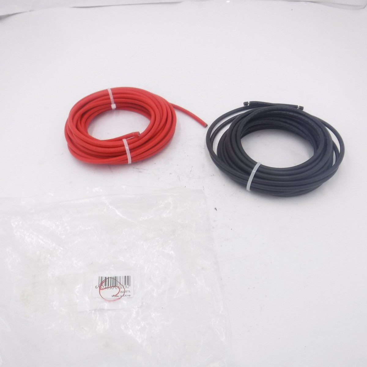 30' Each of Black & Red Solar Panel Outdoor RPVU Cable 10AWG PV Wire 1000/2000V