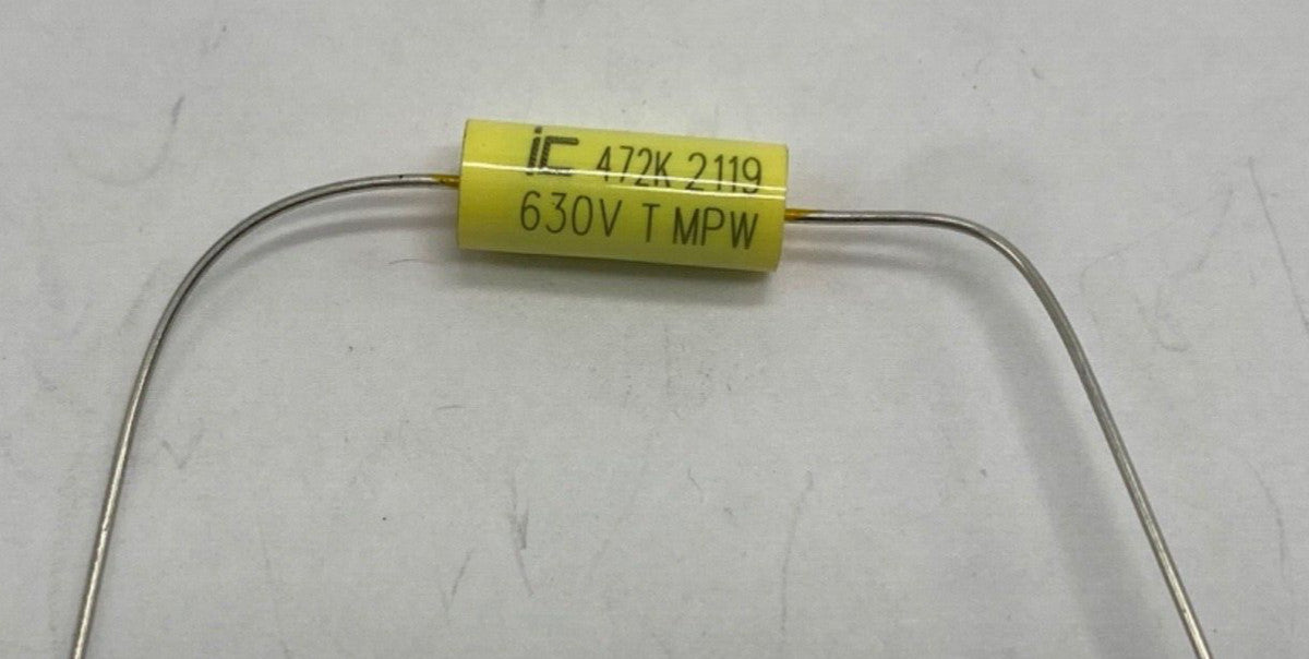 WMF-F metalized polyester film capacitor axial lead 0.0047uf/630v, 472K630v