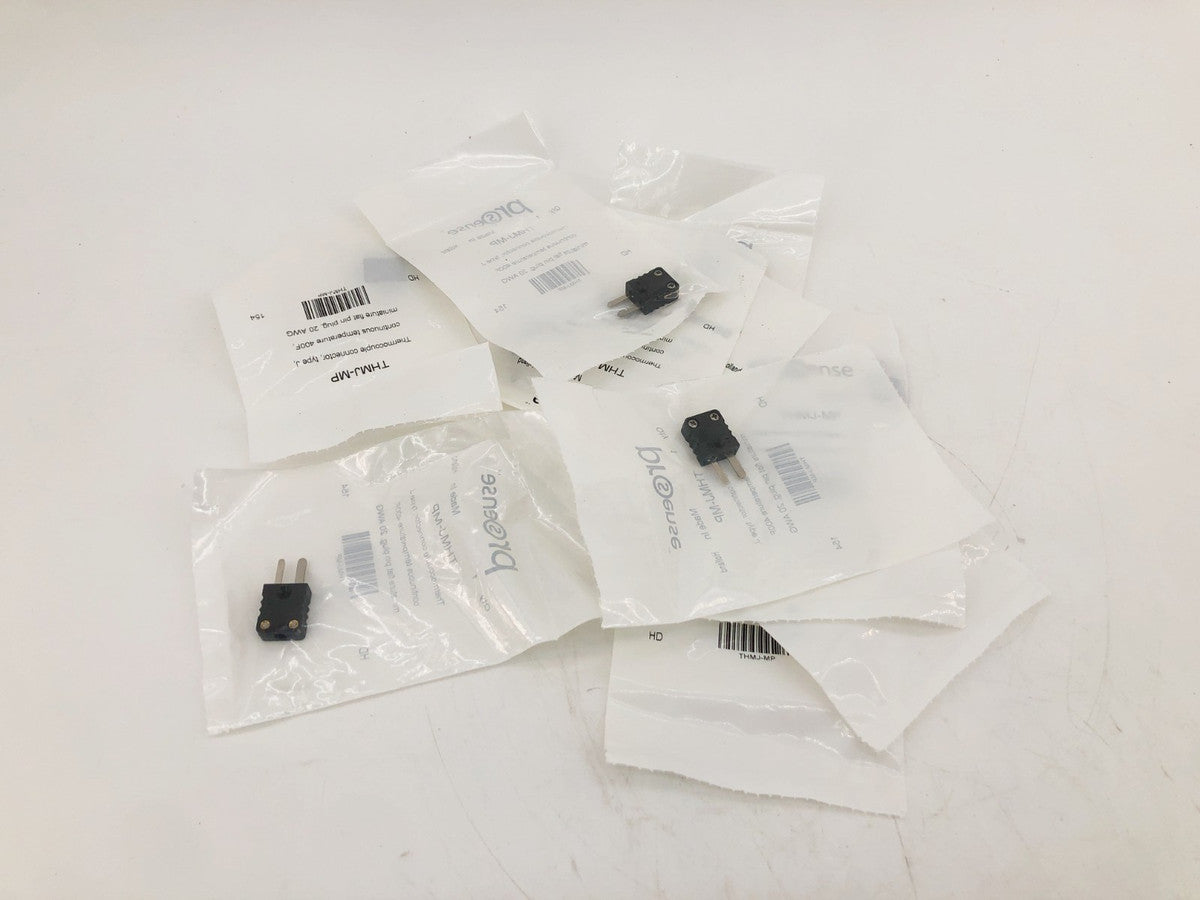 Lot of 10 New ProSense THMJ-MP Thermocouple Connectors Type J 40AWG To 20AWG