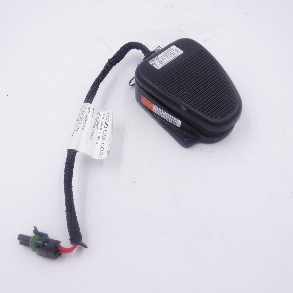 Genuine OEM CNH 137219A1 Electrical Switch Foot Pedal fits 580N 570LXT 590SL