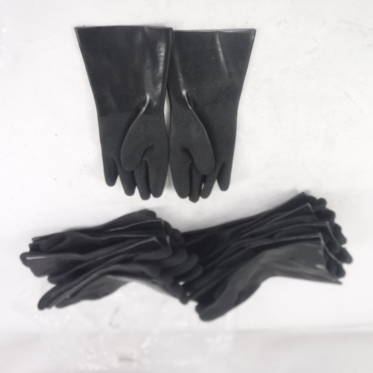 12 Pack Sandy PVC Gloves w/Interlock Lining 14" Cuff Length D8430-14