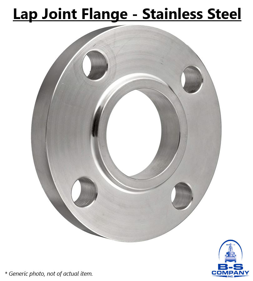 Lap Joint Flange 3/4" 150 Stainless Steel 304/304L SS A/SA182 B16.5