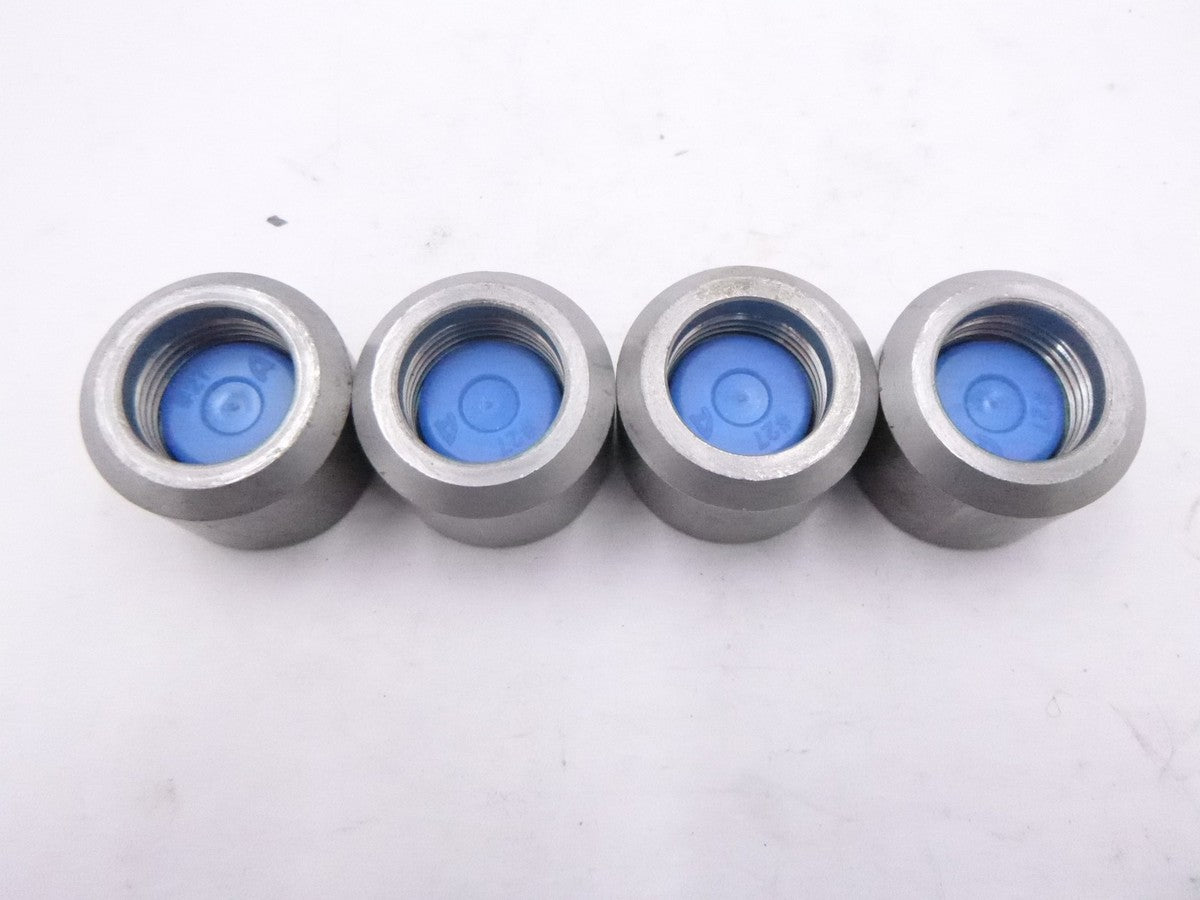 4 Pack 1/2" Inline Weld-On O-Ring Ports 750090