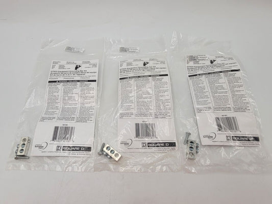3Pc Square D GTK03 Equipment Grounding Bar Kit Series F01 for Disconnect Switch