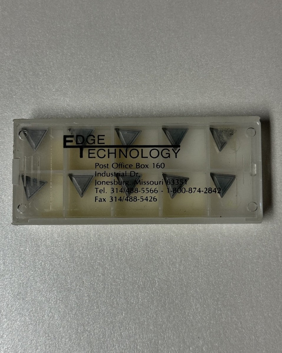 NEW 10PCS edge technology TPMR-221 (A) GR 116-5 CARBIDE INSERTS