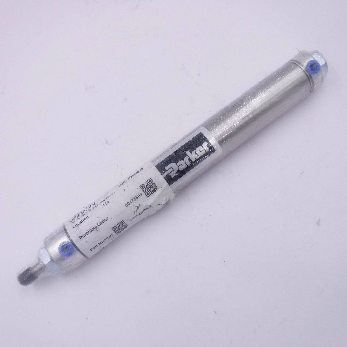 OEM Parker 1.50DXSR09.50 Double-Acting Pneumatic Cylinder 1-1/2" Bore 9-1/2" Str