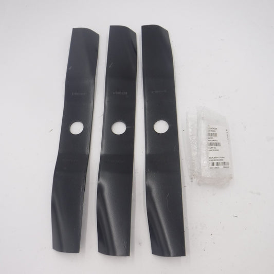 3 Pack Kubota 18-1/2" Mower Blades K5613-34350 For Kubota RCK54P-400Z
