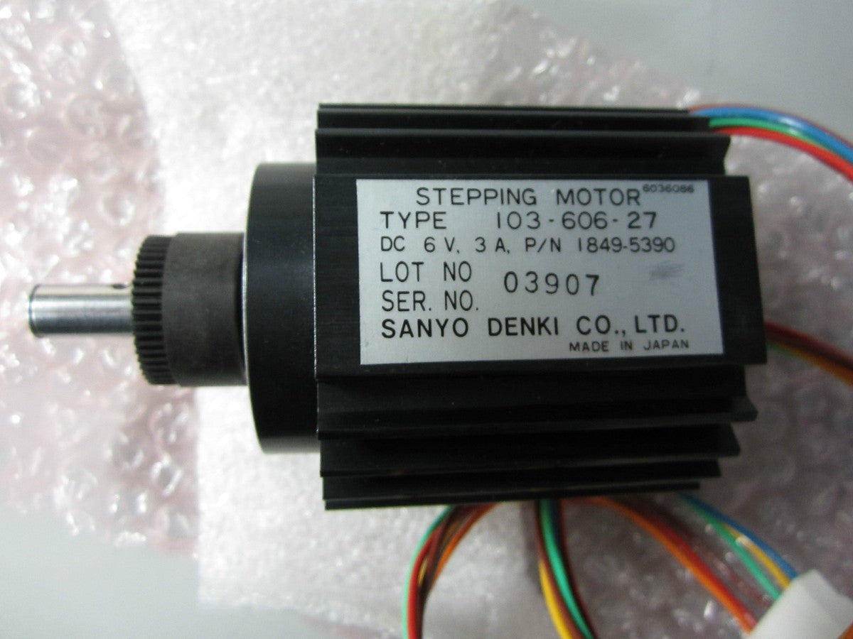 Sanyo 103-606-27 6VDC Stepper Motor 3A 1849-5390 NEW