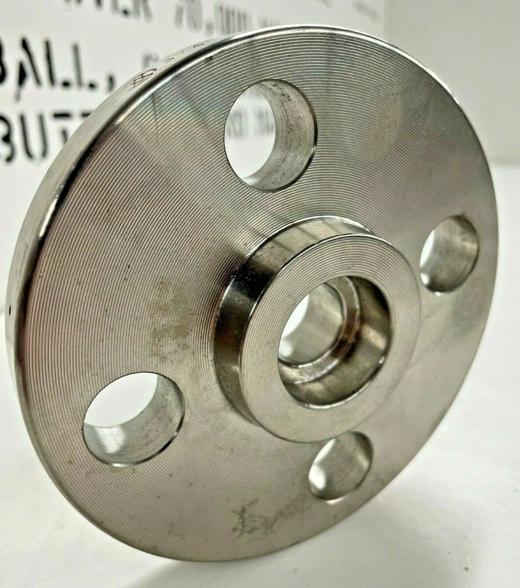 Socket Weld Flange 3/4" 300 Raised Face S/80 Stainless Steel 316/316L A182 B16.5