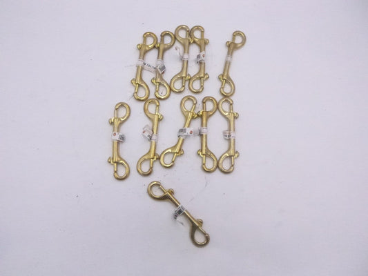 11 Pack Lucky Line Slide Bolt Spring Snap 4-3/4" 4FCJ5