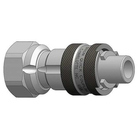 Dixon N4f4 Female To Bowes Nipple,(F)Npt,1/2,Steel