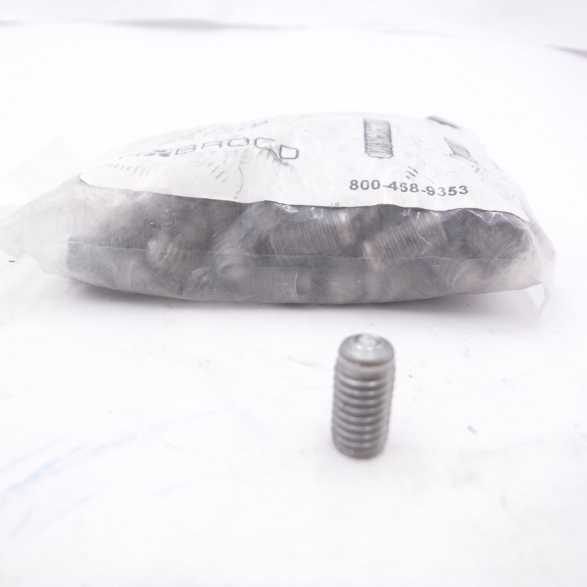 100 Pack hybroco Preheating 3/8"-16 x 3/4" MS Stud, AS23816-0750-F