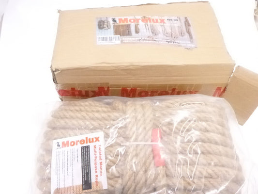 100 Feet 3/4" Manila Rope Breaking Strength 4,800 Pounds