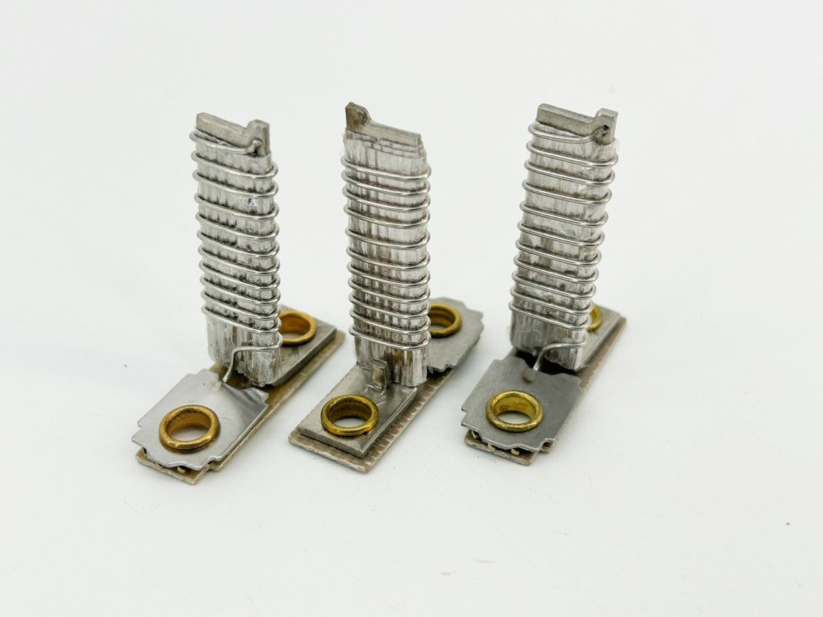 New Lot of 3 General Electric C196A Overload Relay Heater Element - No Box