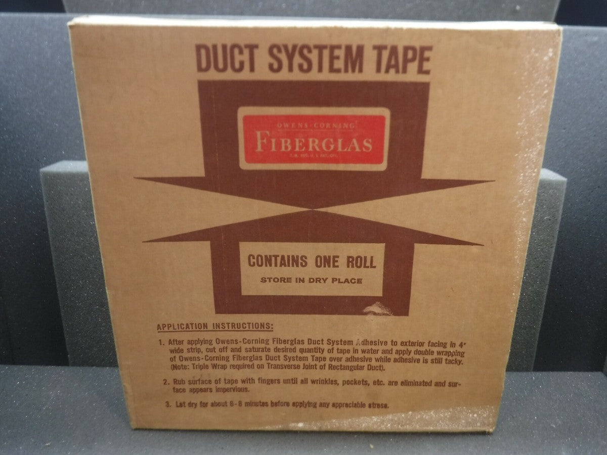 Owens Corning Fiberglas, 1 Roll of Fiberglass Duct System Tape (New)