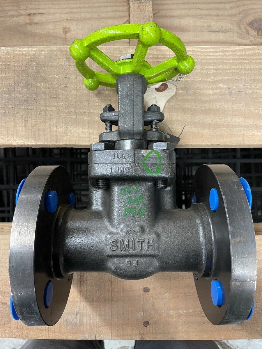 SMITH 0830-GTOOO-150 Gate Valve 1-1/2" 300 RF Flanged F9 Forged Chrome Trim #5
