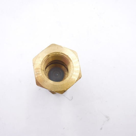 10 Pack 3/8" Hose Barb X 1/2" Male NPT Brass Adapter Thrd Fitting Fuel Water Air