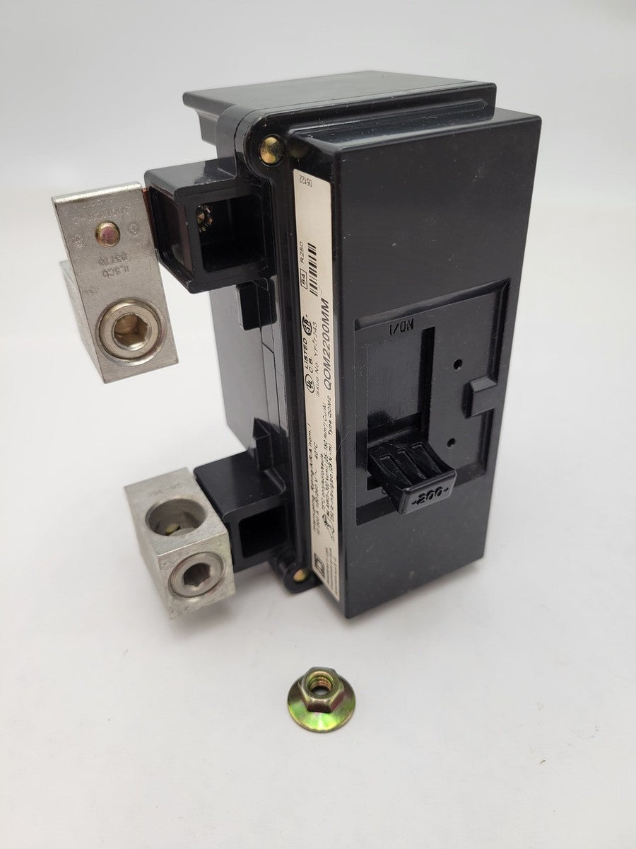 Square D QOM2200MM Bolt-On Circuit Breaker 200A 2P 120/240V Type QOM2