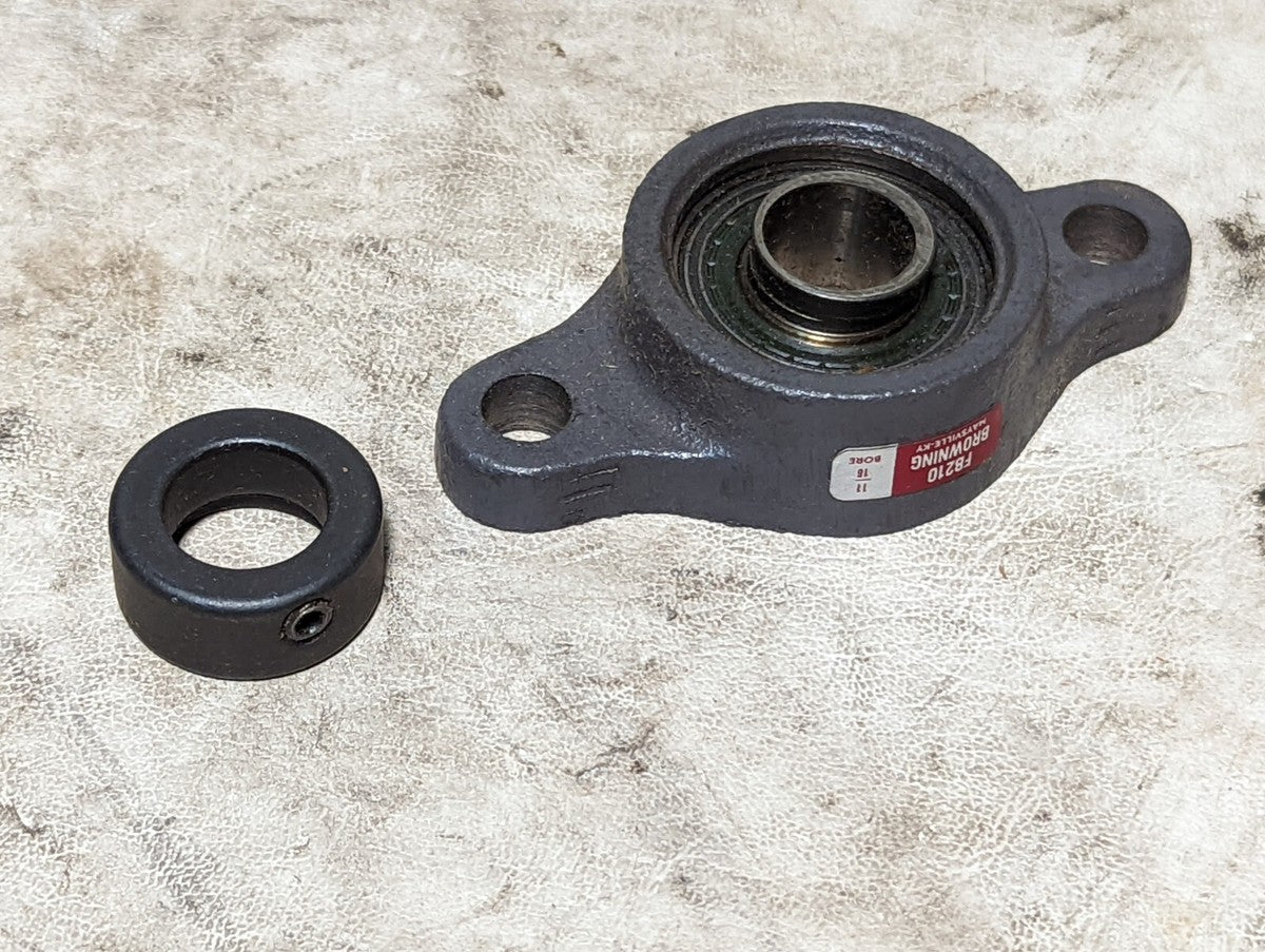 Browning FB210 11/16 flange block, 11/16" bore