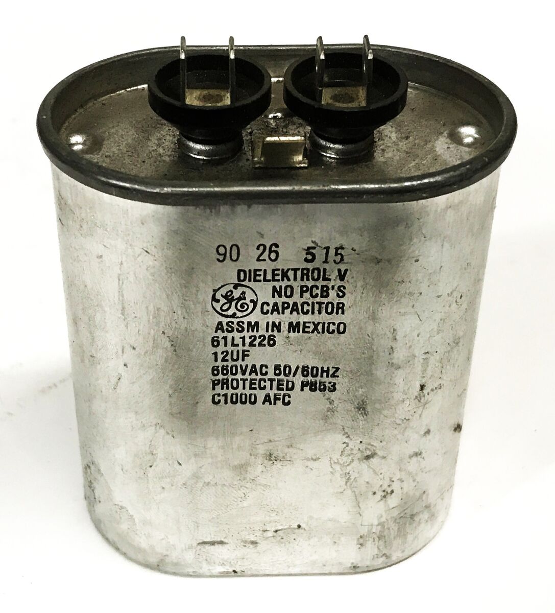 General Electric Dielektrol Capacitor 61L1226 USED