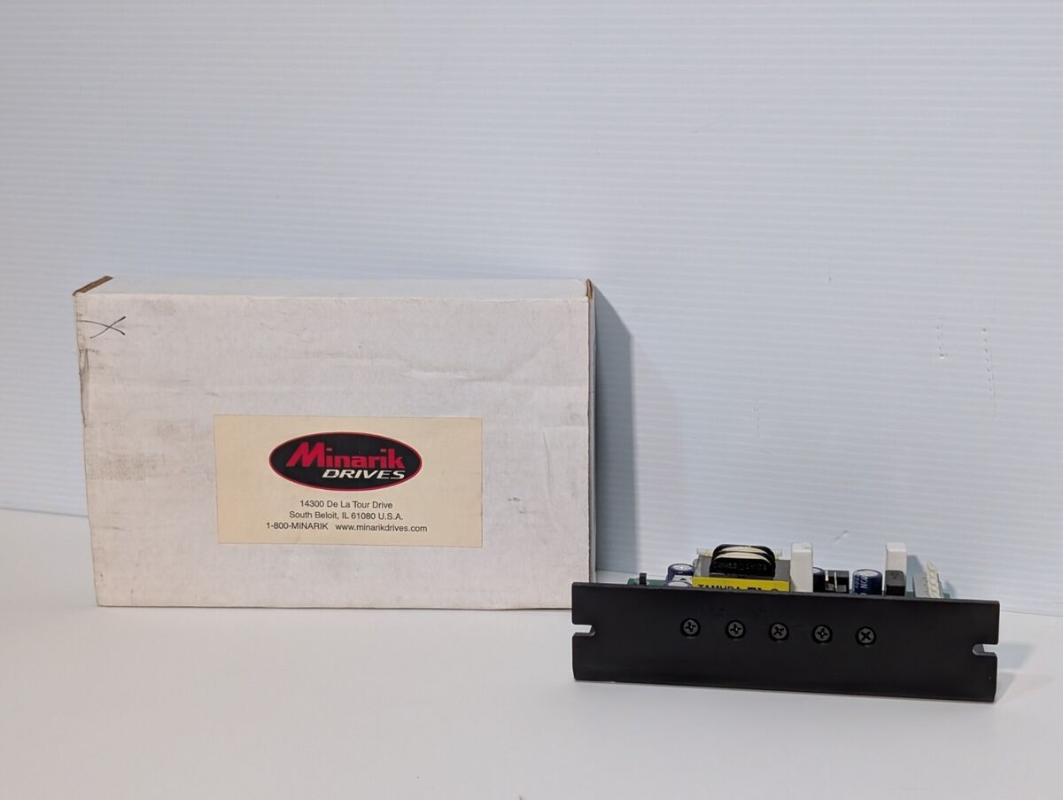 Minarik MM301U DC Motor Control, Input: 115/230v 50/60Hz, HP Range: 1/4hp - 2hp
