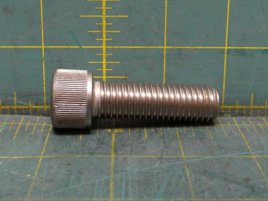 18-8 Stainless Steel Socket Head Screw 5/8"-11 Thread Size, 2" Long