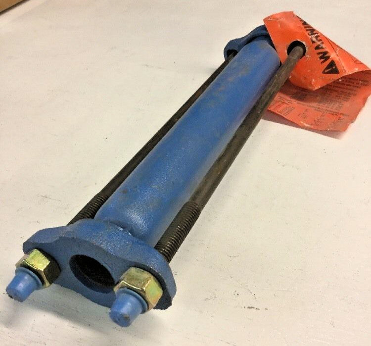 Smith-Blair Type 411 Long Steel Pipe Coupling 3/4" (1.05 OD) 2-Bolt x 10" Barrel