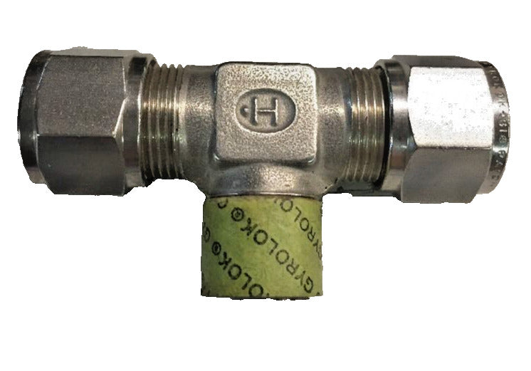 HOKE GYROLOK 8TTM6-316 Male Branch Tee 1/2" Compression X 3/8" MNPT Tube Fitting