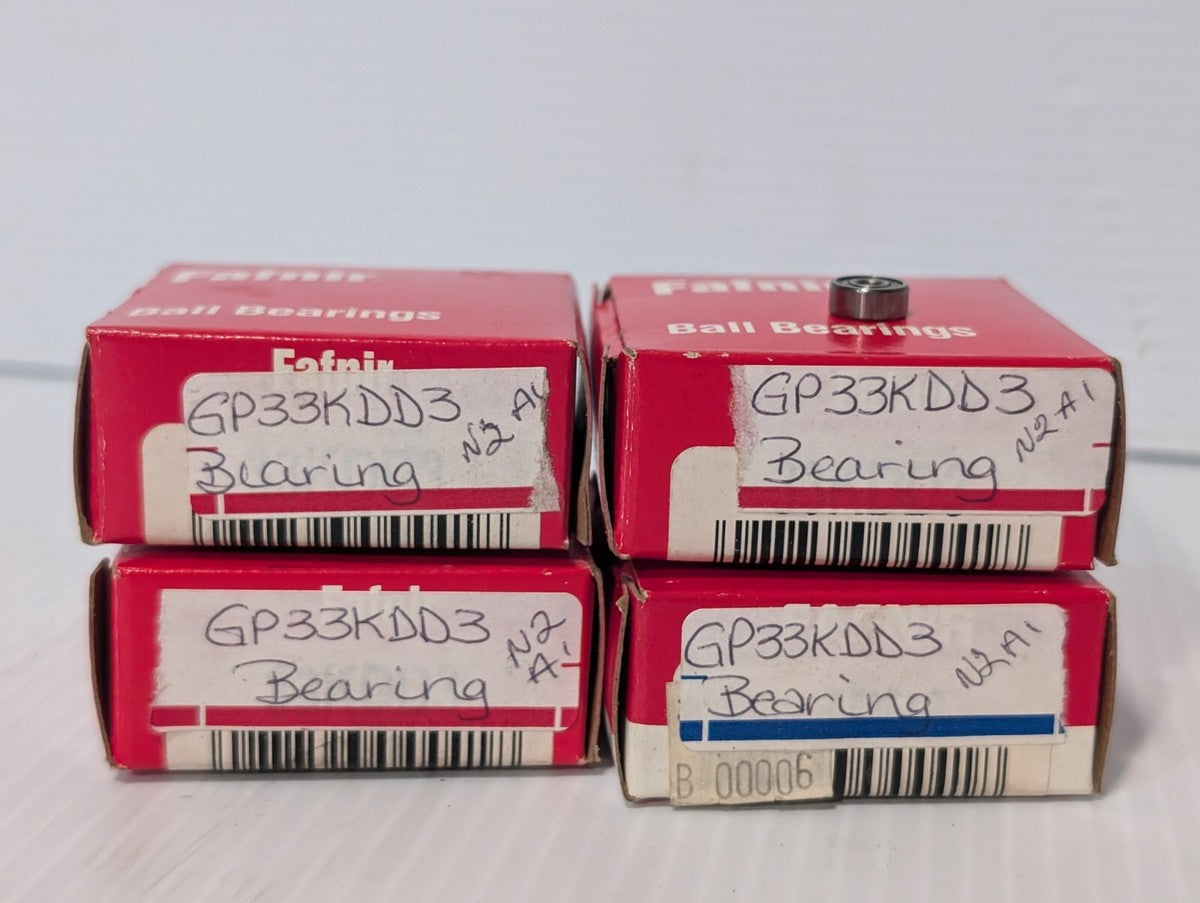 Lot of 4 Torrington / Fafnir P33KDD3 Ball Bearings & Returns