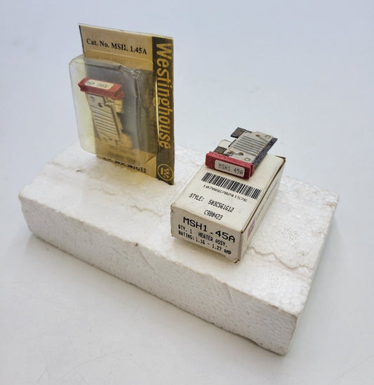 2PC Cutler-Hammer MSH1.45A Starter Thermal Overload Relay Heater Element 1.45A