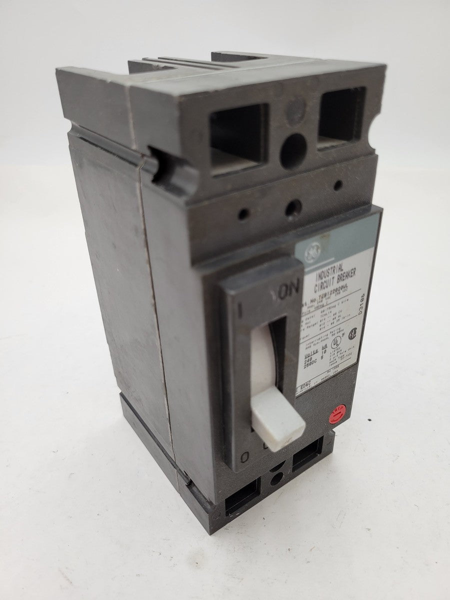 General Electric TEB122020WL Circuit Breaker 20A 2P 240VAC 250VDC Green