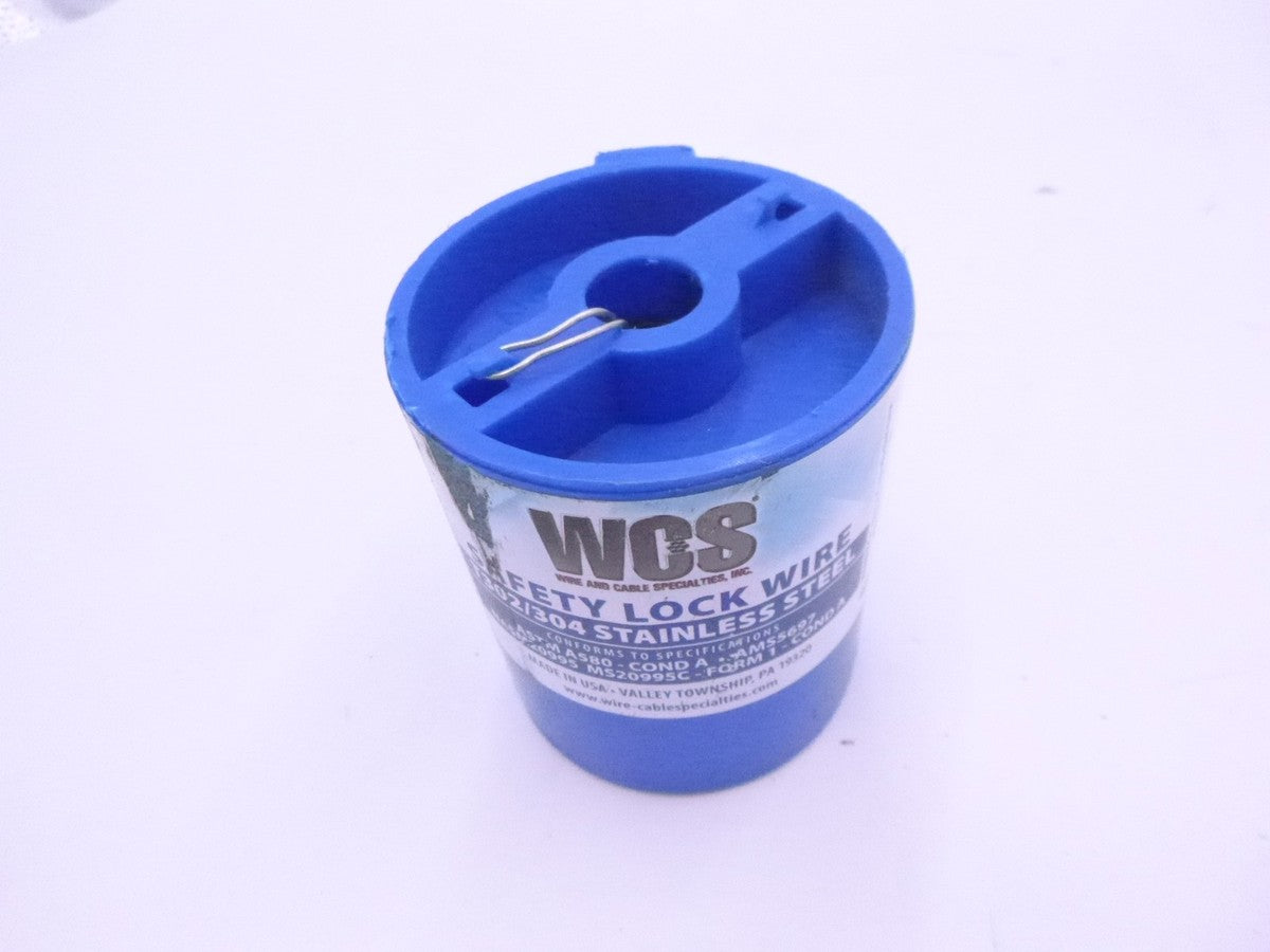1lb WCS Lock Wire .041" 1.04mm ASTM A580 COND A
