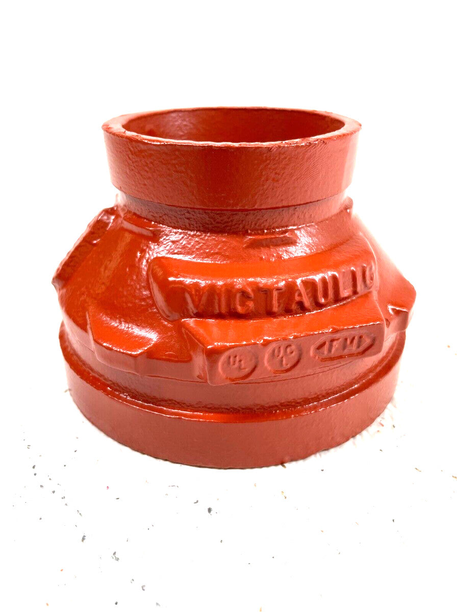 Victaulic Style 50 Concentric Reducer 4" x 2-1/2" Grooved End IPS Pipe Fitting