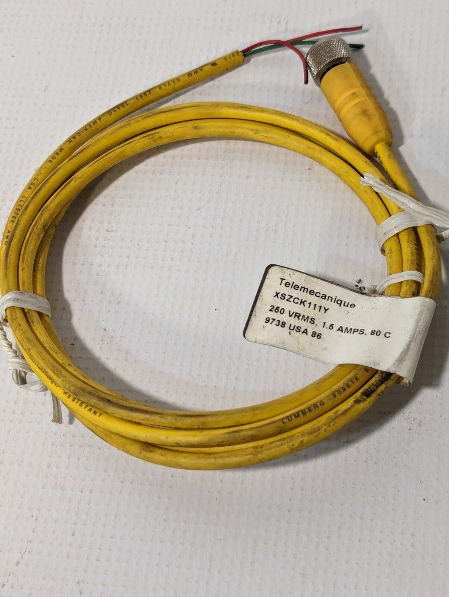 Telemecanique XSZCK111Y Cable, 250VRMS